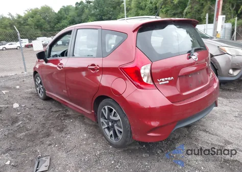 2016 Nissan Versa Note Sr z USA, uszkodzony, nr VIN 3N1CE2CP4GL409394